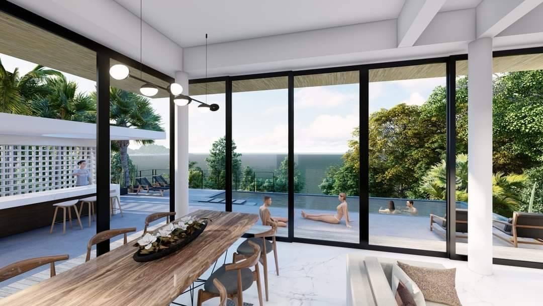 Koh Samui Modern Sea View Villa Dining