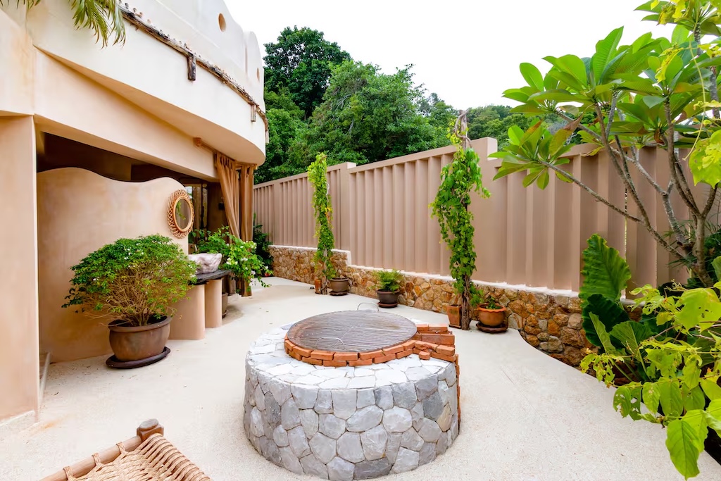 Koh Samui Sea View Villa In Plai Laem BBQ