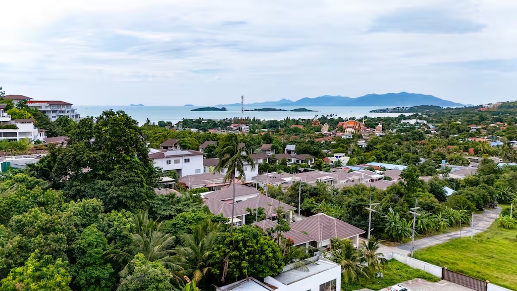 Koh Samui Sea View Villa In Plai Laem Surroundings