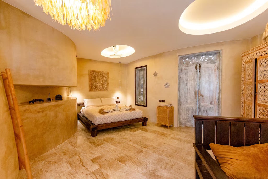 Koh Samui Sea View Villa In Plai Laem Bedroom