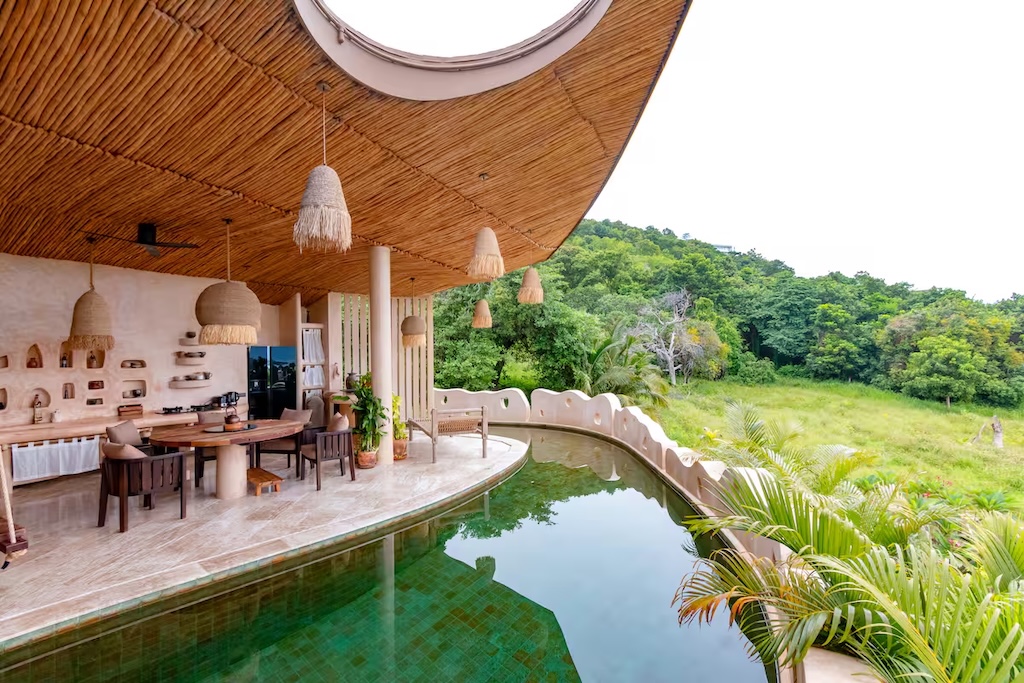 Koh Samui Sea View Villa In Plai Laem Pool