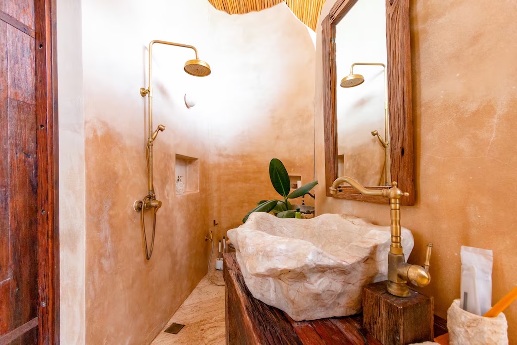 Koh Samui Sea View Villa In Plai Laem Bathroom