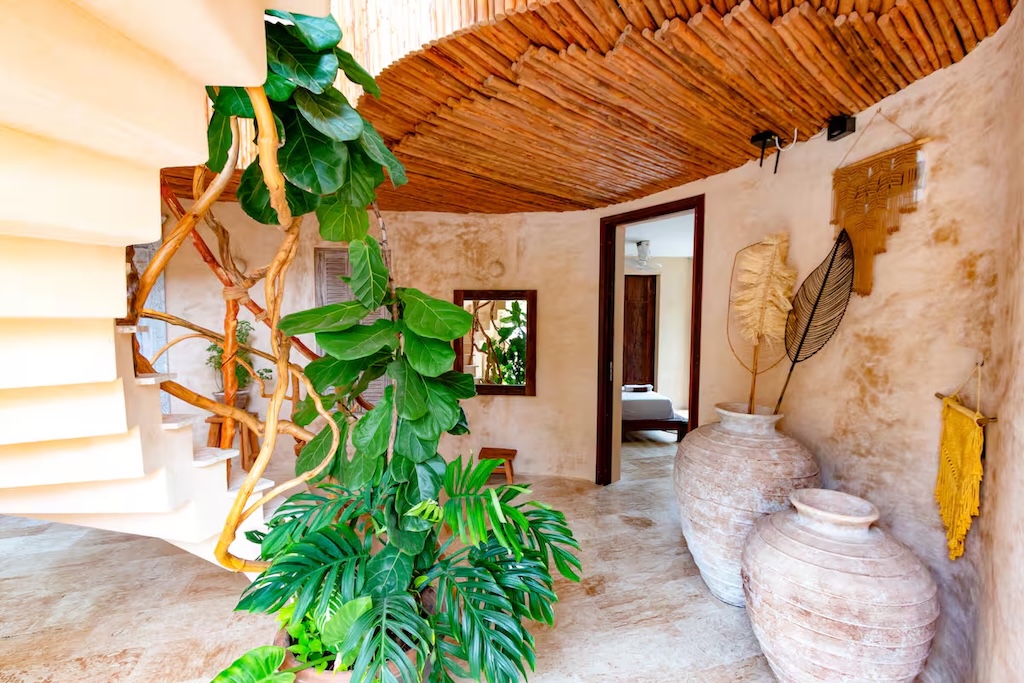 Koh Samui Sea View Villa In Plai Laem Stairs