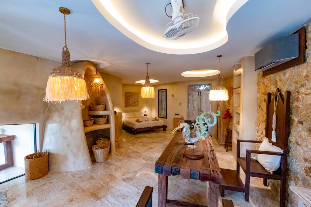 Koh Samui Sea View Villa In Plai Laem Bedroom