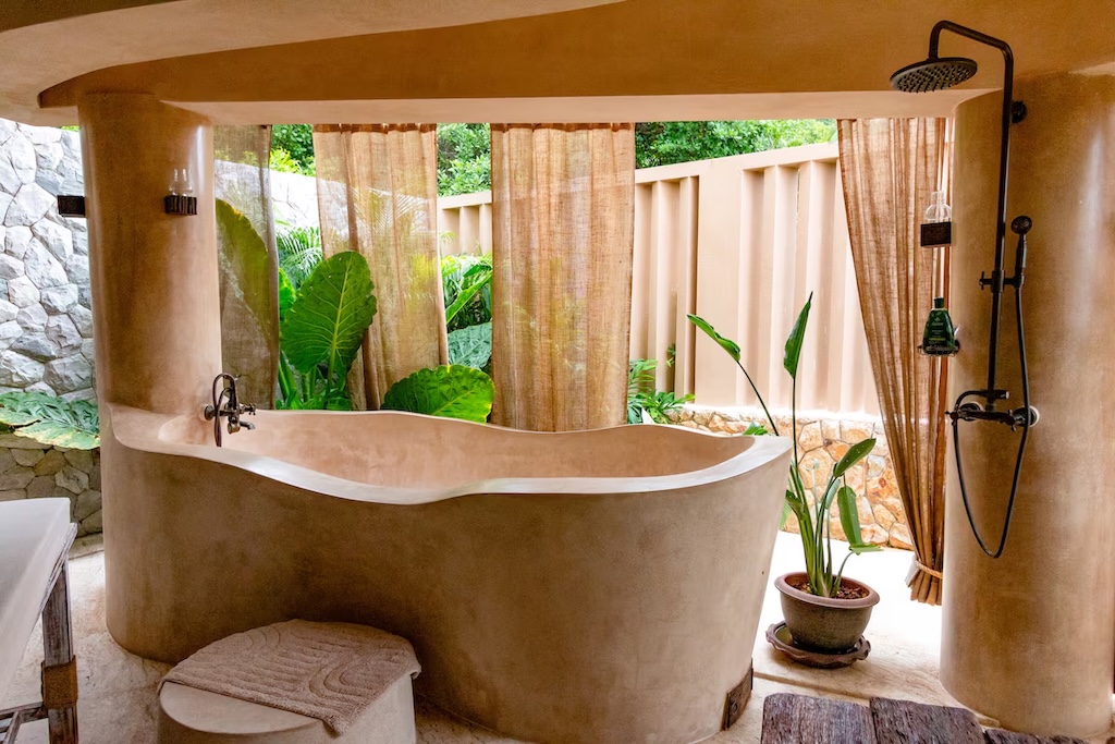 Koh Samui Sea View Villa In Plai Laem Bath