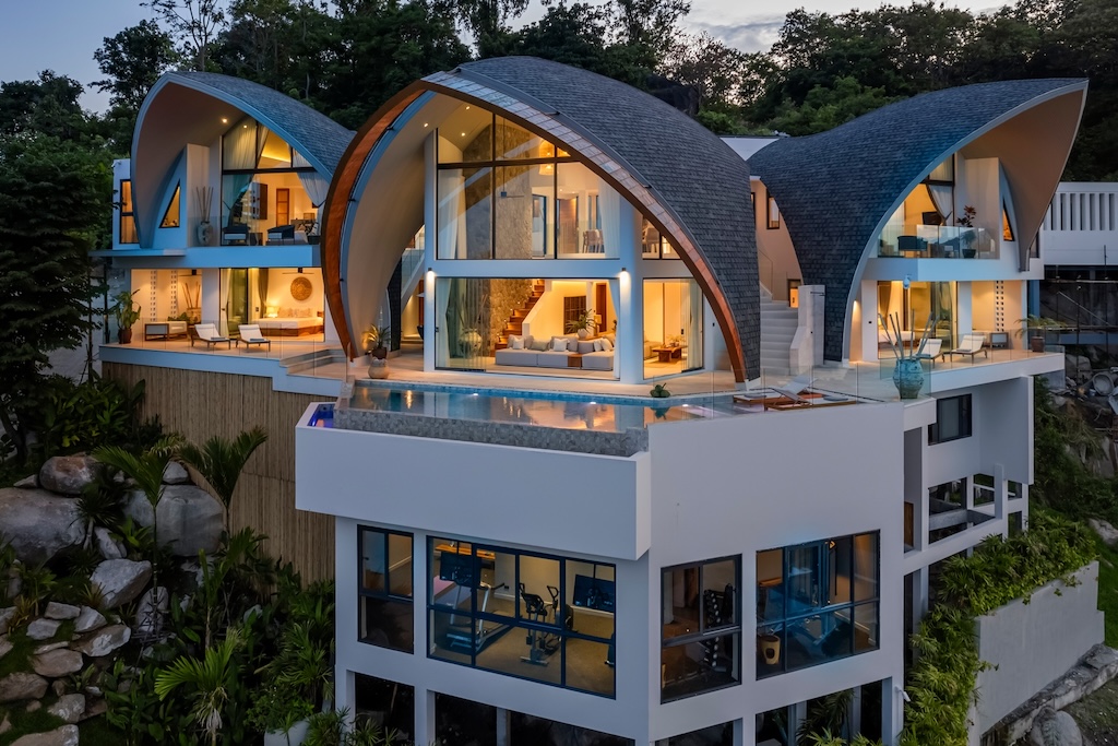 Luxury Sea View Villa For Sale In Laem Set Koh Samui Exterior