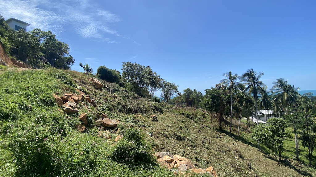 Sea View Land For Sale In Lamai Koh Samui