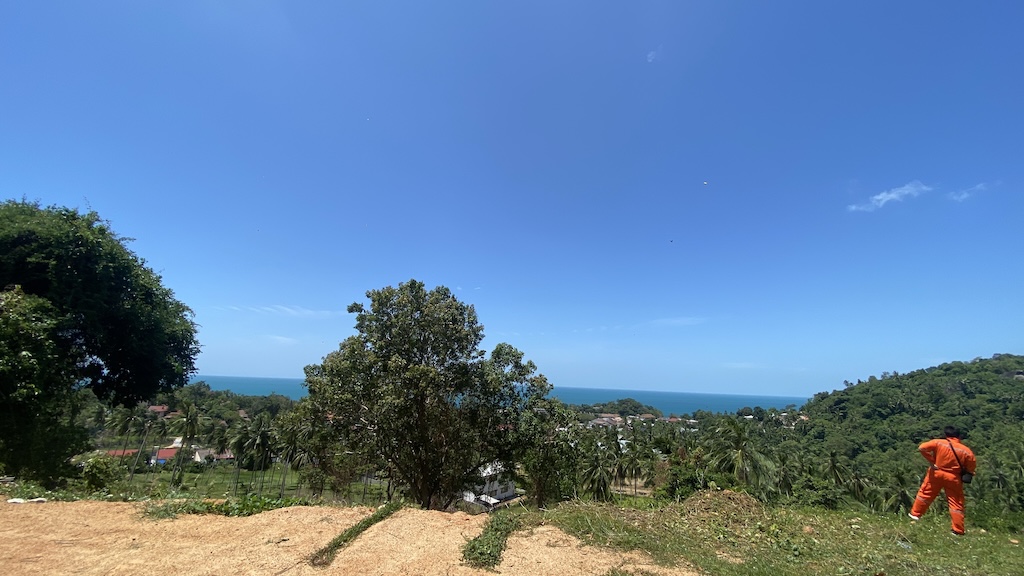 Sea View Land For Sale In Lamai Koh Samui