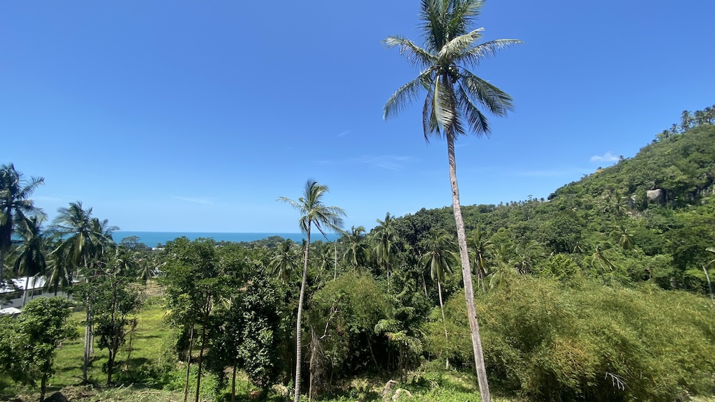 Sea View Land For Sale In Lamai Koh Samui