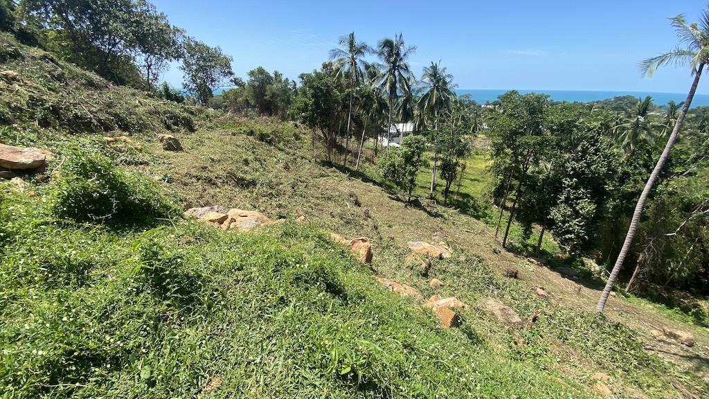 Sea View Land For Sale In Lamai Koh Samui