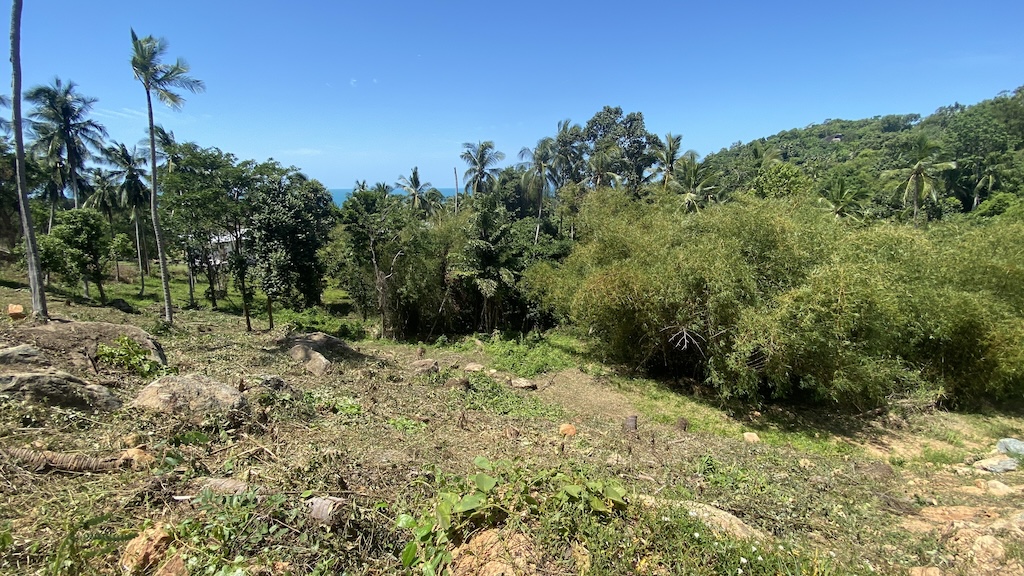 Sea View Land For Sale In Lamai Koh Samui