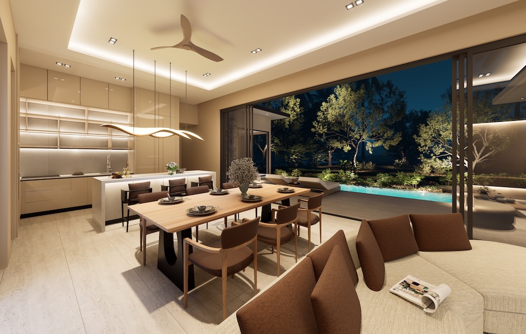 Cozy Pavilion Villas Lamai Interior