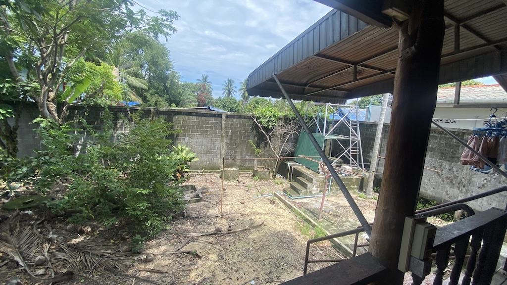 Koh Samui Ring Road Land Plot For Sale Rear