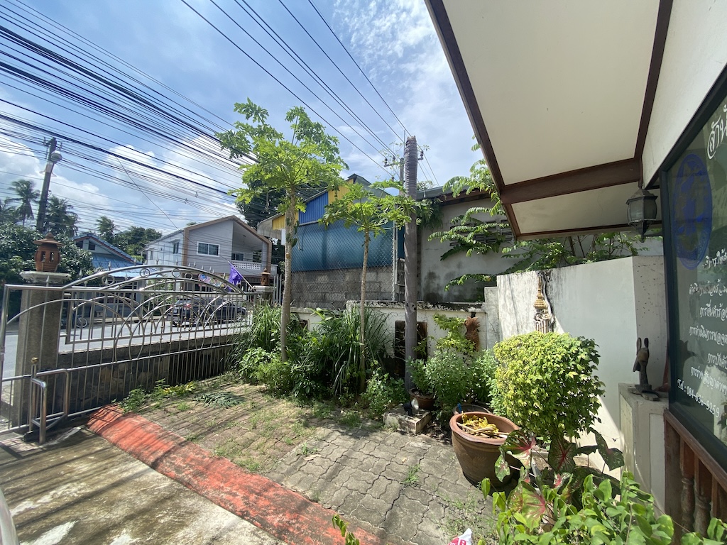 Koh Samui Ring Road Land Plot For Sale Front