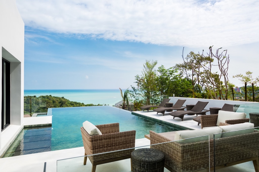 Koh Samui Sea View Property For Sale In Choeng Mon Pool