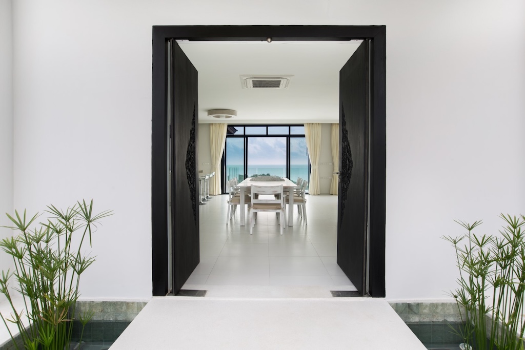 Koh Samui Sea View Property For Sale In Choeng Mon Entrance