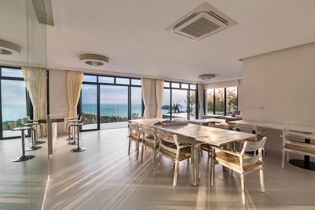 Koh Samui Sea View Property For Sale in Choeng Mon Dining