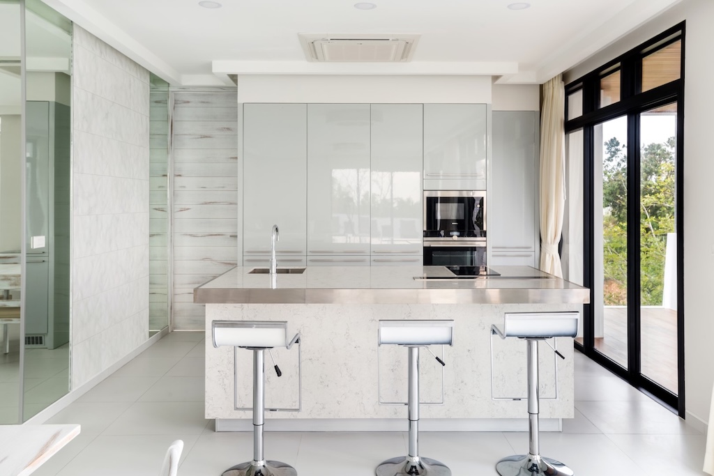 Koh Samui Sea View Property For Sale In Choeng Mon Kitchen