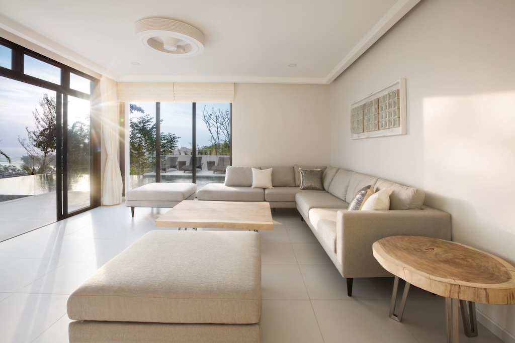 Koh Samui Sea View Property For Sale In Choeng Mon Lounge