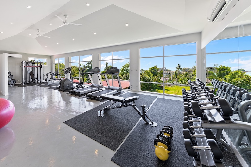 Koh Samui Two Bed Sea View Villa For Sale Fitness