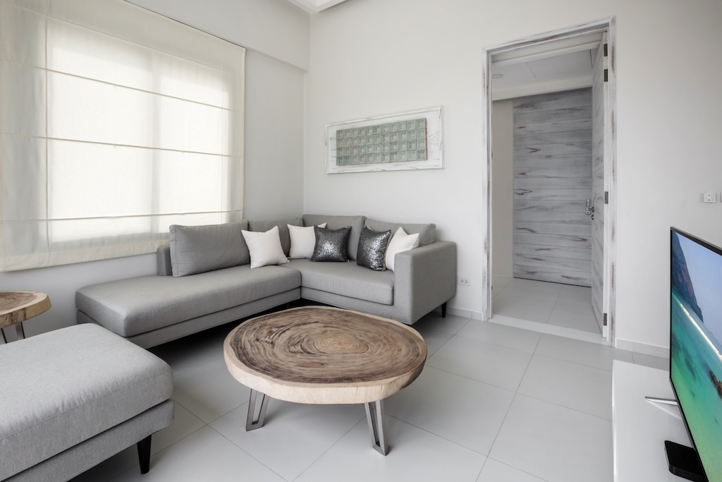 Koh Samui Two Bed Sea View Villa For Sale Living Area