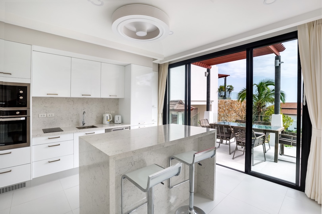 Koh Samui Two Bed Sea View Villa For Sale Kitchen
