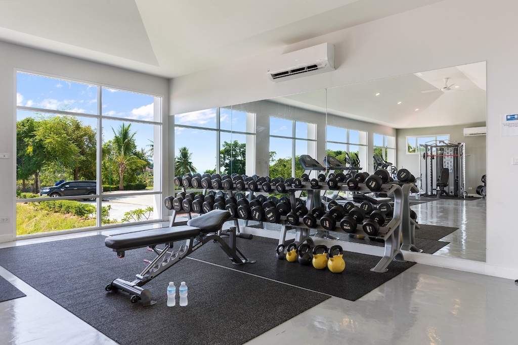 Koh Samui Two Bed Sea View Villa For Sale Gym