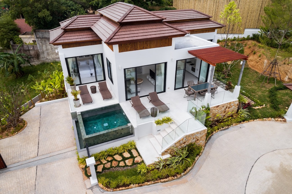 Koh Samui Two Bed Sea View Villa For Sale
