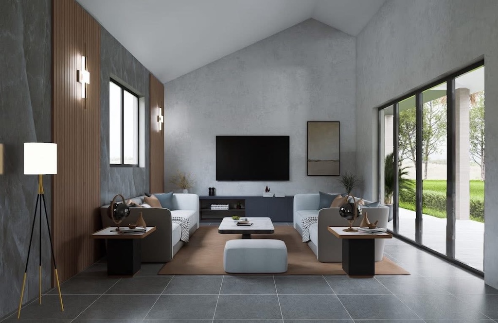 Koh Samui villas For Sale in Na Muaeng Living Area