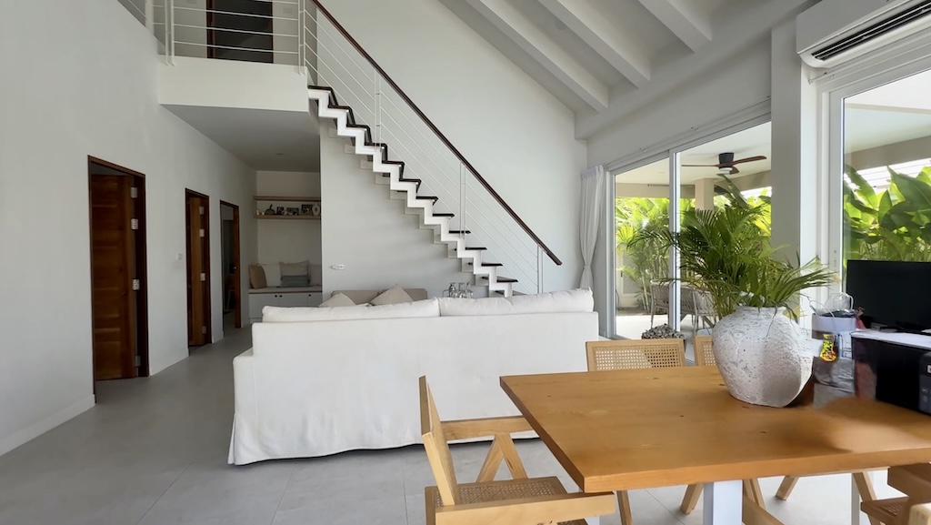 Pool Villa For Sale In Chaweng Living Area