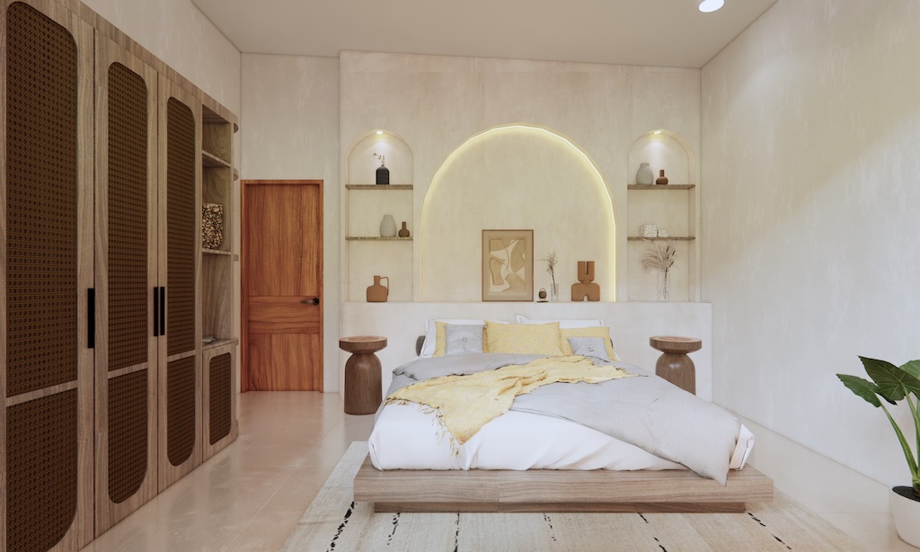 Saneha Sea View Residences Lamai Bedroom