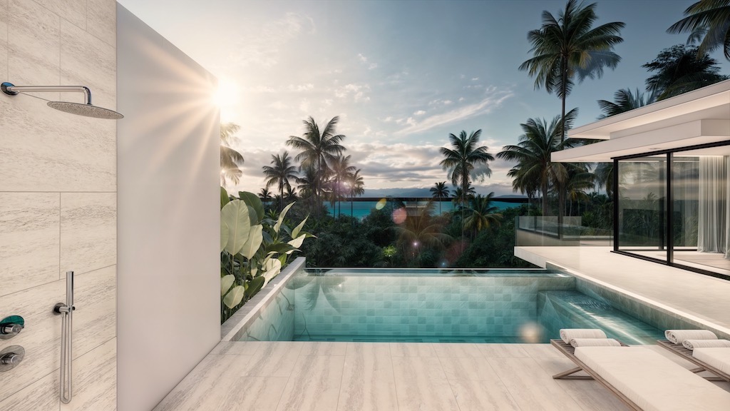 Sawasdee Sea View Koh Samui Villas Pool And Terrace