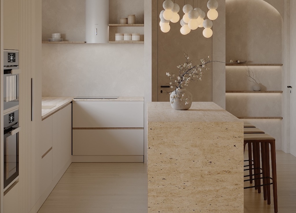 Tree Yard Hill Bophut Villas Kitchen