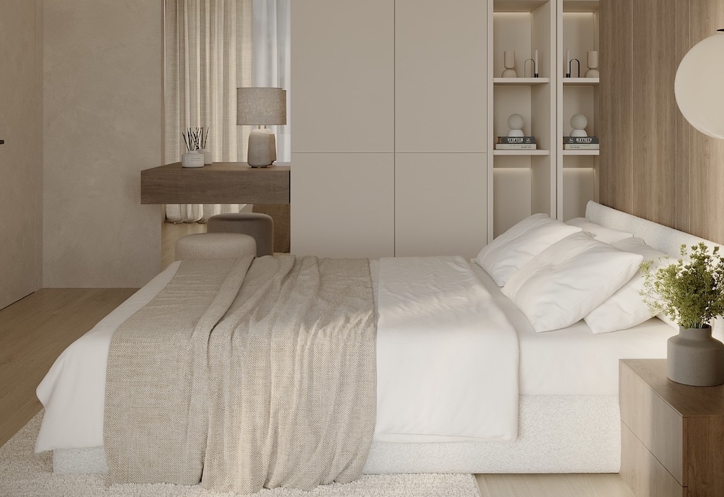 Tree Yard Hill Bophut Villas Bedroom