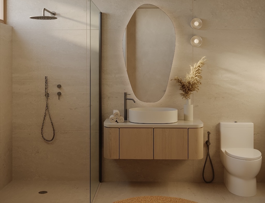 Tree Yard Hill Bophut Villas Bathroom