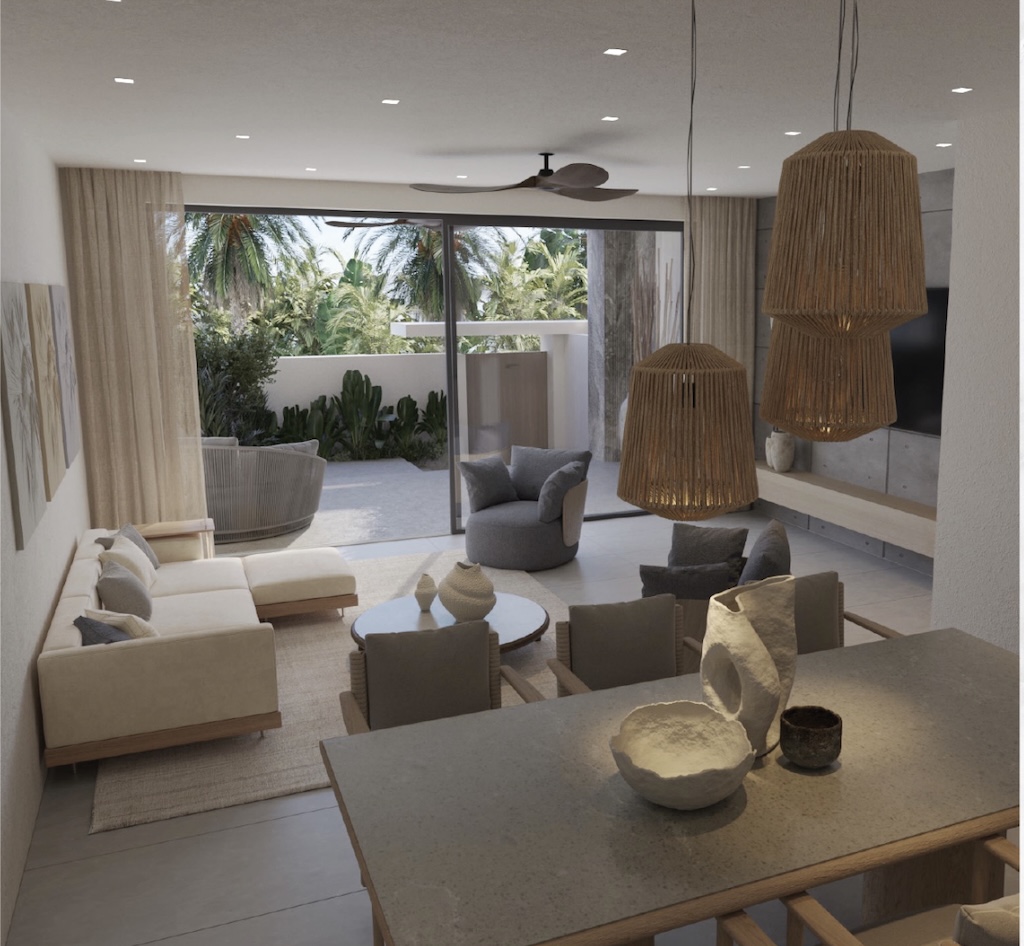Valentine Village One Bedroom Apartments Koh Samui Lounge
