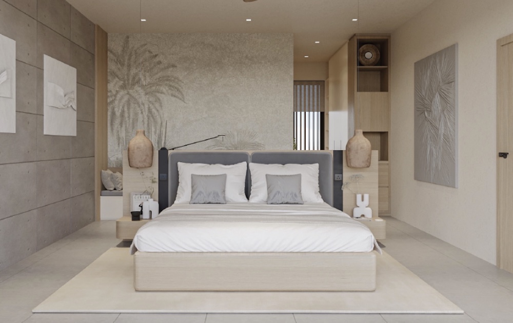 Valentine Village Sea View Villas Bedroom