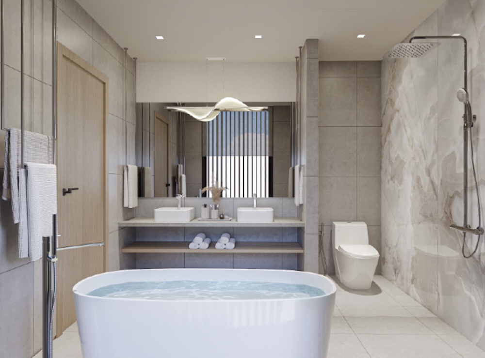 Valentine Village Sea View Villas Bathroom