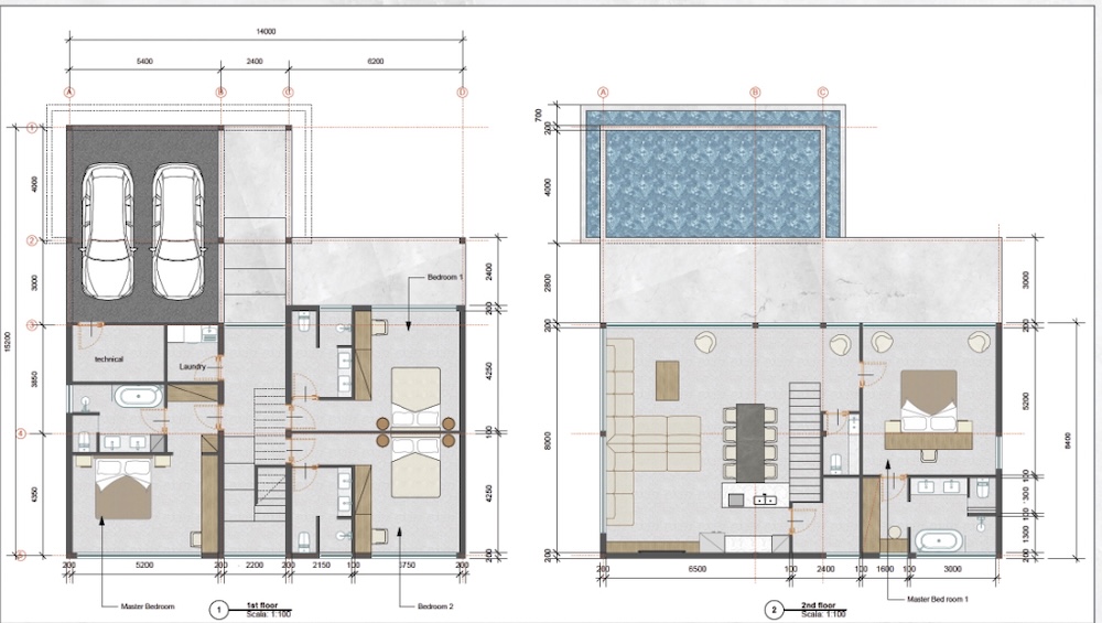 Valentine Village Sea View Villas Floor Plan