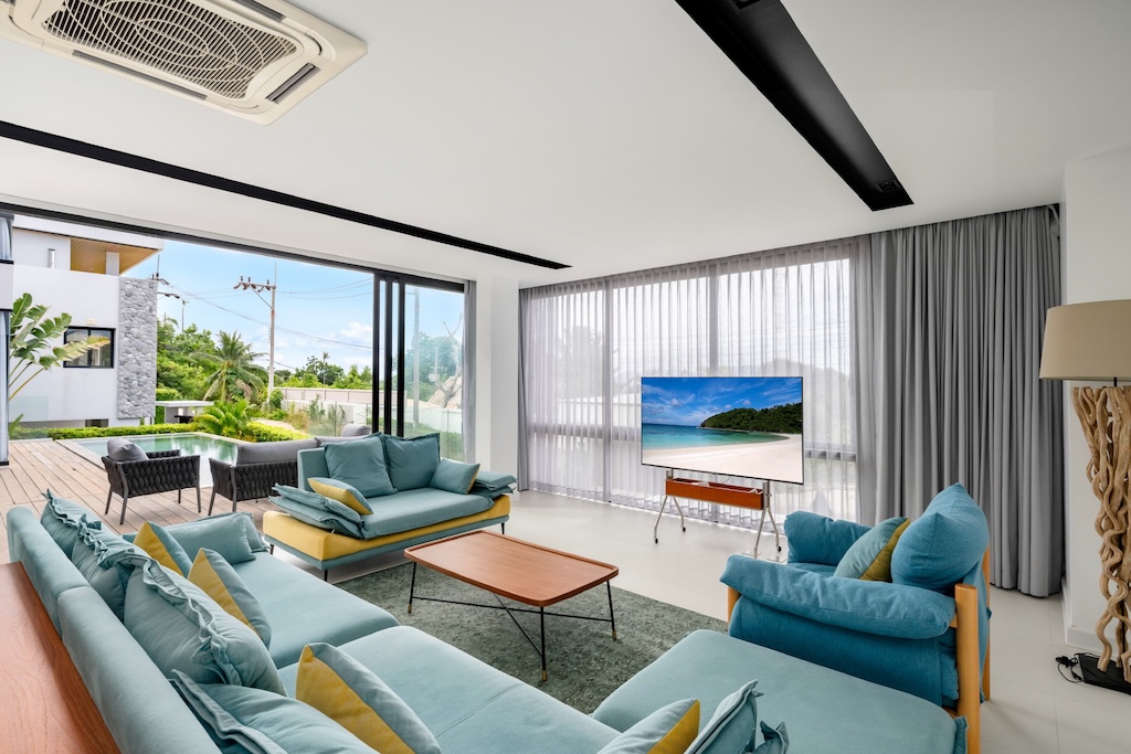 4-bed Villa For Sale At The Bay Ko Samui Lounge