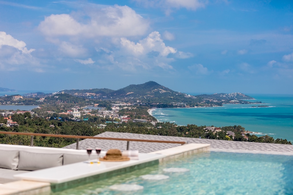 Chaweng Noi Ocean View Property For Sale Pool