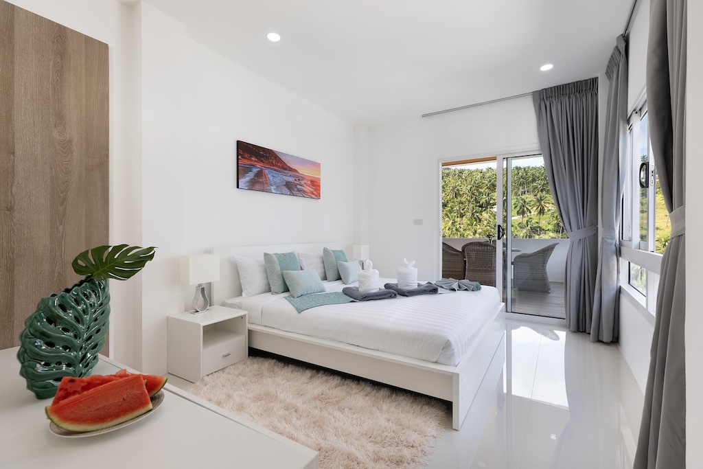 Chaweng Noi Ocean View Property For Sale Bedroom
