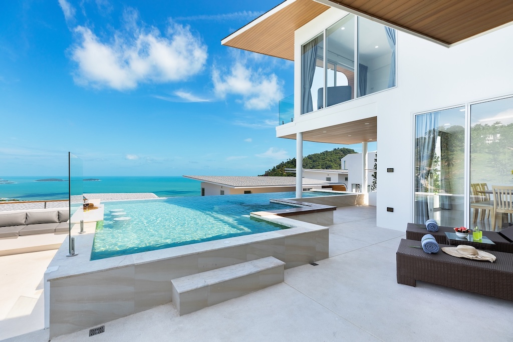 Chaweng Noi Ocean View Property For Sale Pool