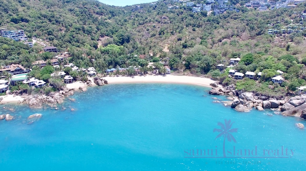 Coral Cove Sea View Land For Sale Aerial