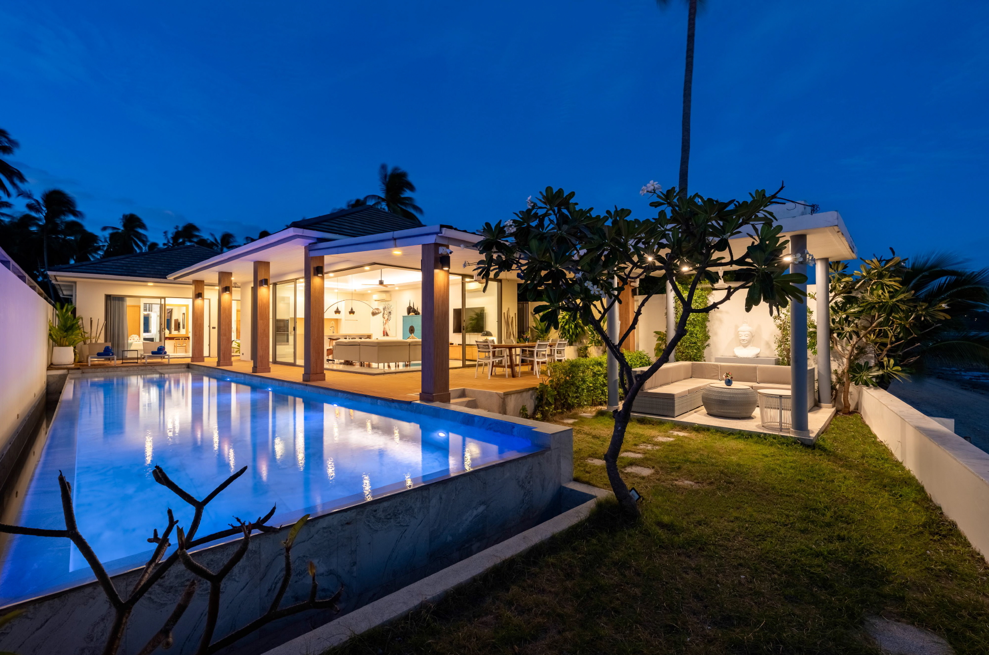Koh Samui Beach Property For Sale Night
