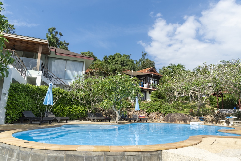 Koh Samui Beachside House For Sale Communal Pool