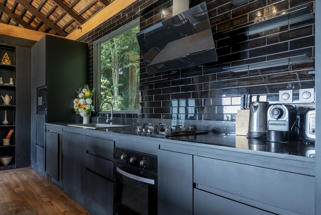 Koh Samui Beachside House For Sale Kitchen