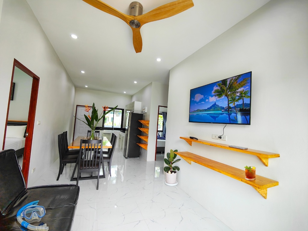 Koh Samui Pool Villa For Sale In Lipa Noi Living Area