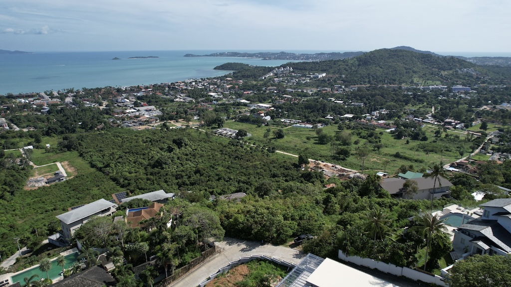 Koh Samui Sea View Land Plot For Sale in Bophut