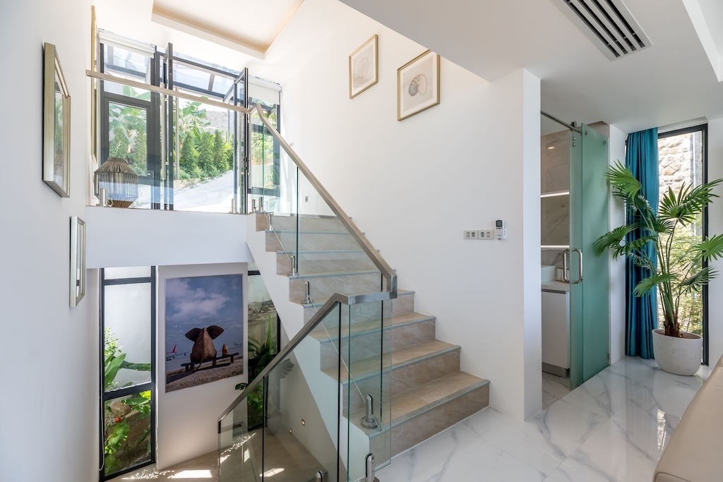 Koh Samui Sea View Villa By Coral Cove Stairs